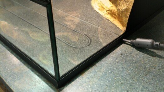 Agáma Terrárium talajfűtő